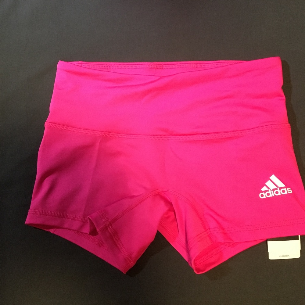 Pink Adidas volley ball short Small